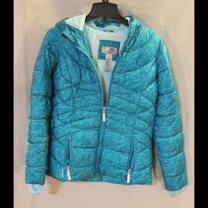 JUNIORS- Champion Turquoise Blue Winter Coat